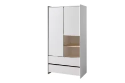 Garderobe med seng nattbord Kiddy