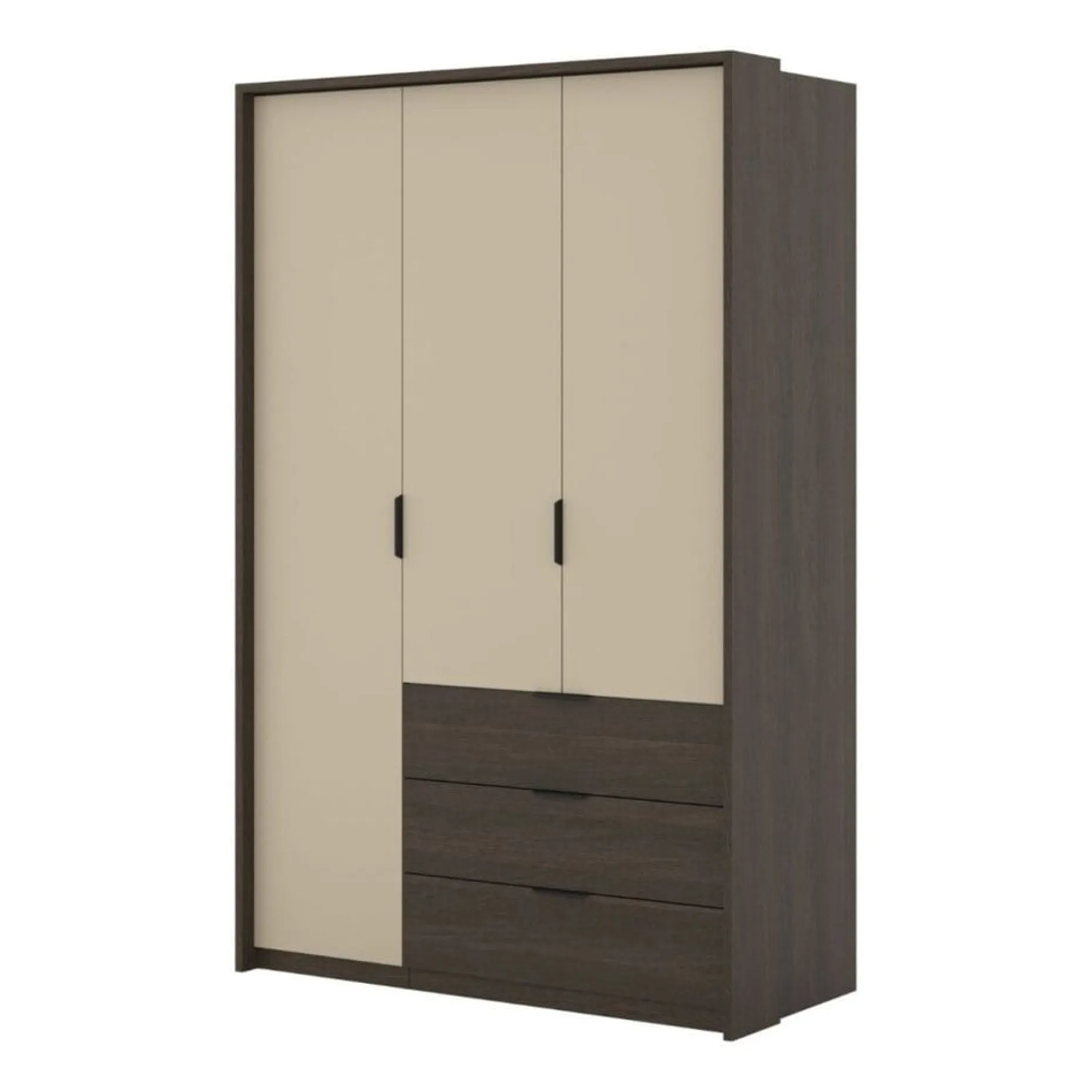 Garderobe Mola 3 dører med 3 skuffer