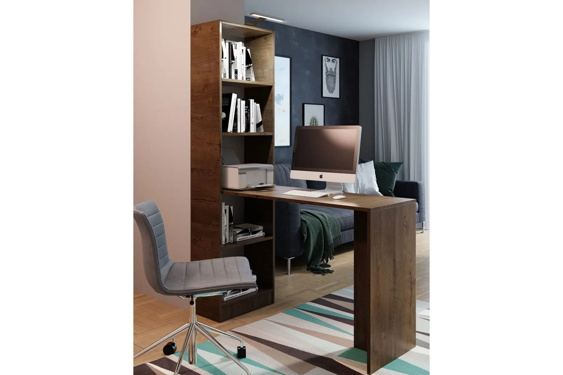 Gdeide Skrivebord 50x125 cm