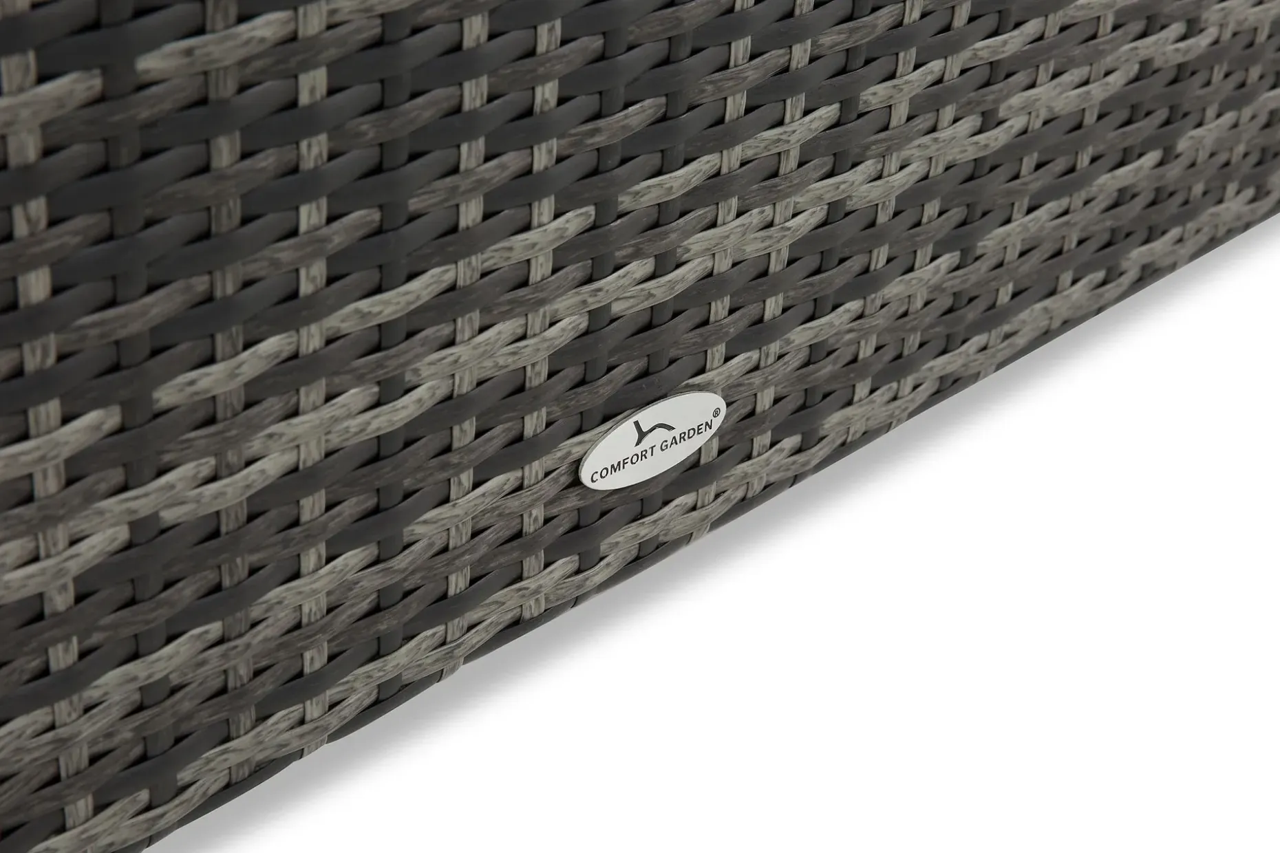 Gigant vanntett puteboks XL for utendørs bruk – Oppbevaringsboks i kunstrotting (B150xD90xH101 cm)