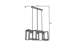 Giorri Taklampe Rund