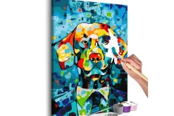 Gjør-det-selv Maleri Hundportrett 40x60 cm