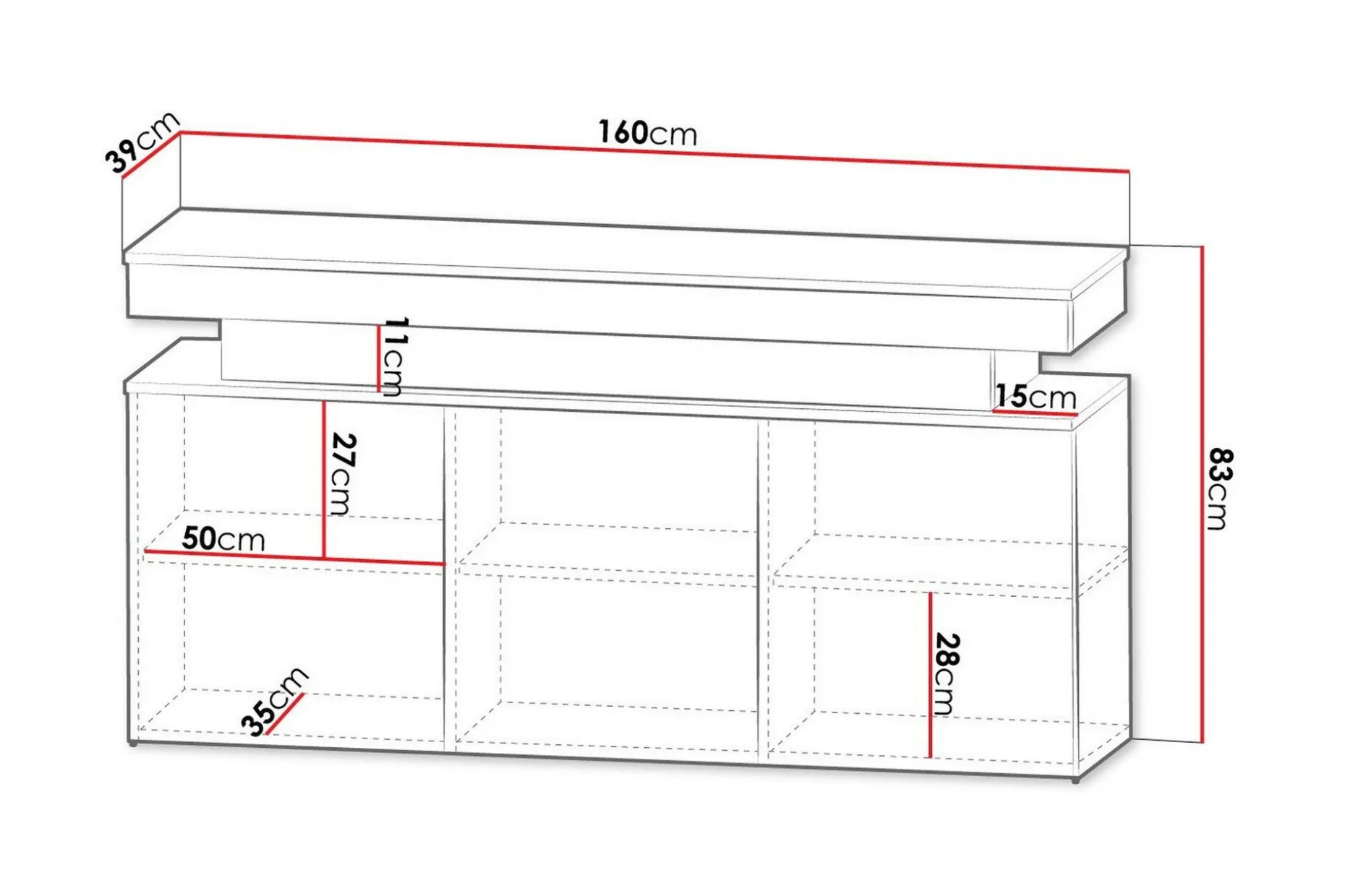 Glenndale Highboard