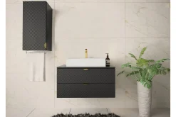 Glenndale Tvättställsskåp Concept 55 Black