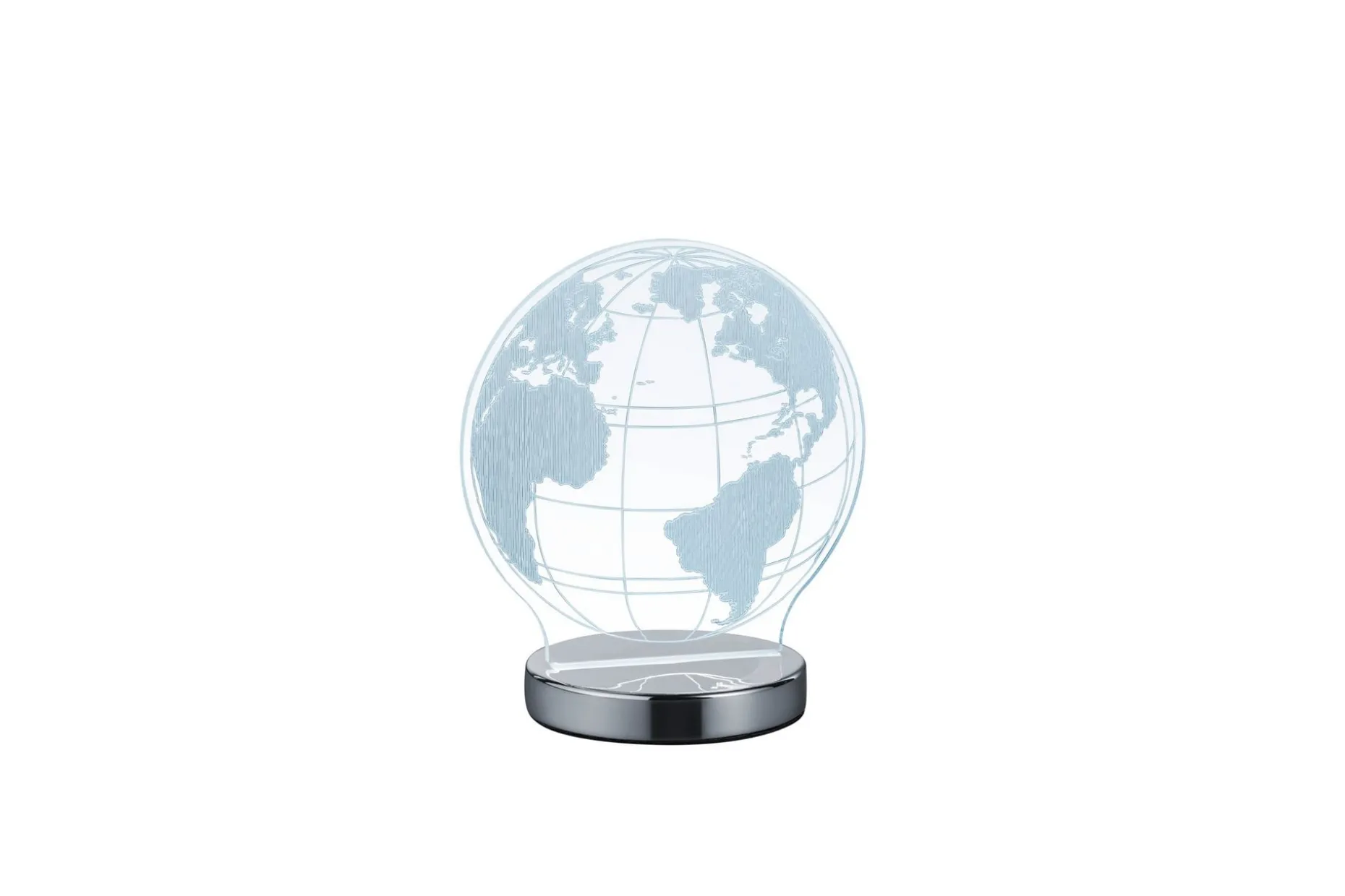 Globe Bordlampe LED-krom