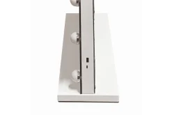 Glow Stor Sminkespeil 80 cm med belysning lamper - Hollywood speil med USB-lading