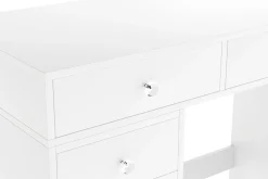Glow Stort sminkebord – Oppbevaring med skuffer 120 cm