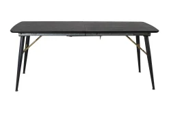 Gold Spisebord 180 cm Forlengningsbart