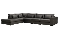 Grande 5-seters Sofa med Sjeselong Venstre