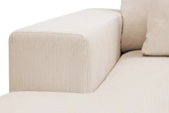 Grande 5-seters U-Sofa med Divan Venstre