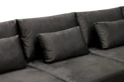 Grande 6-seters U-Sofa med Divan Høyre