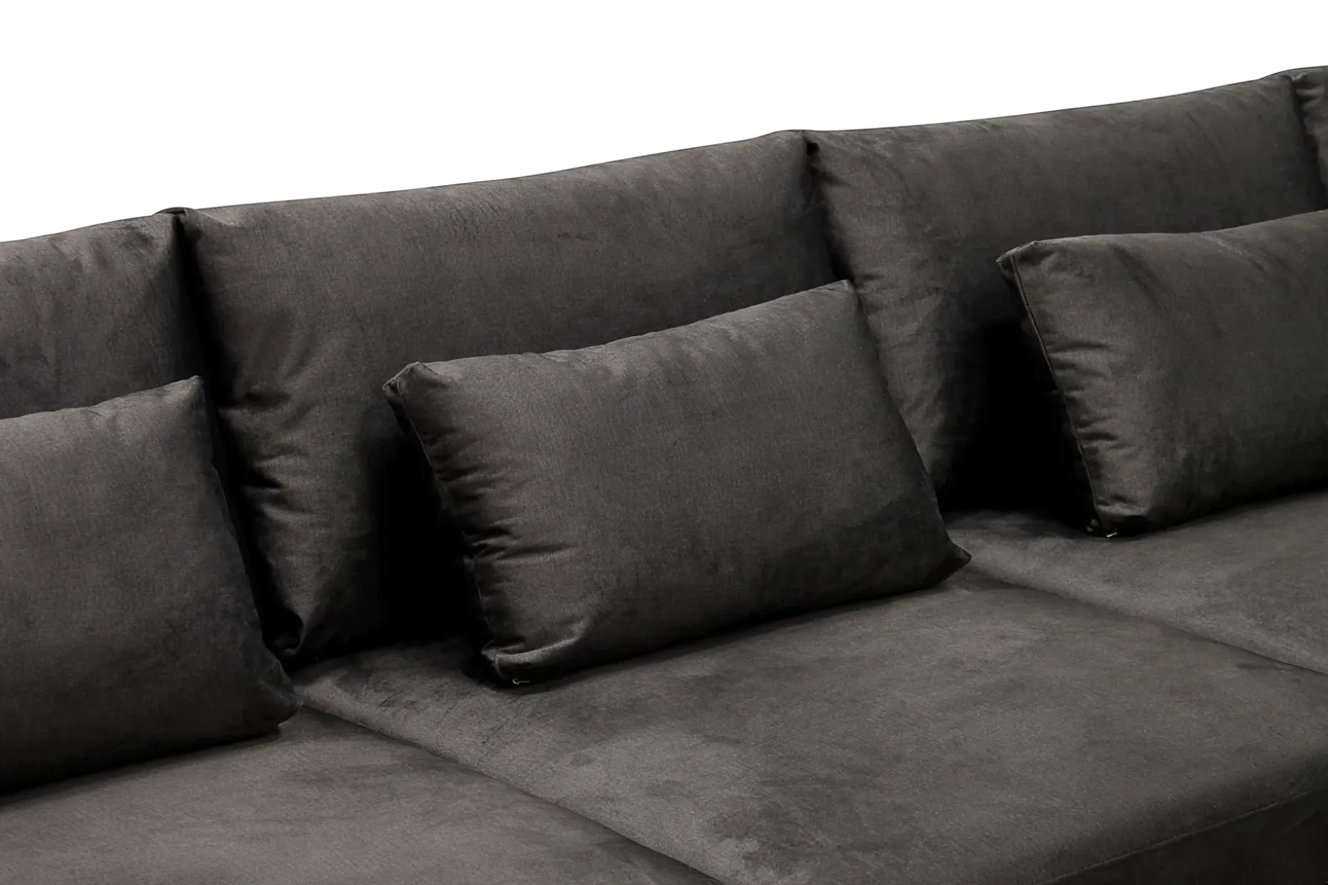 Grande 6-seters U-Sofa med Divan Høyre