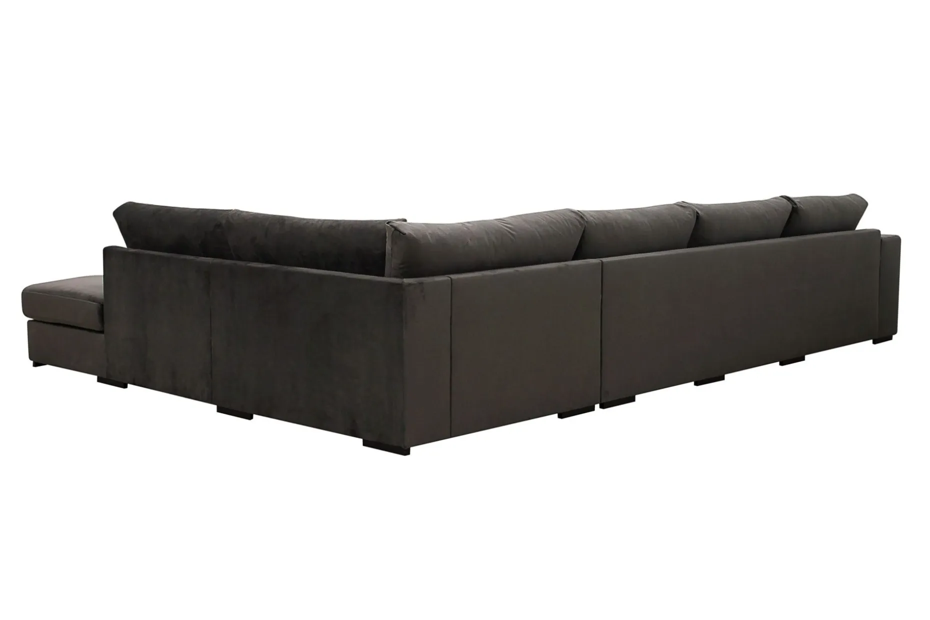 Grande 6-seters U-Sofa med Divan Høyre