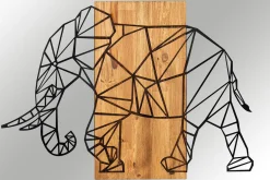 Great Elephant Veggdekor