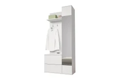Green Garderobe 90x34x195 cm