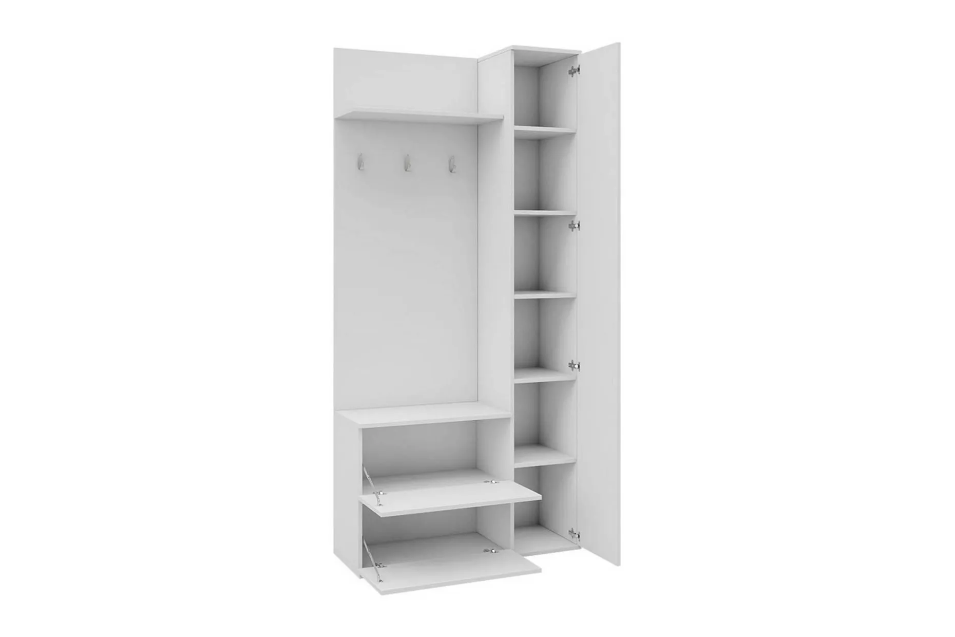 Green Garderobe 90x34x195 cm