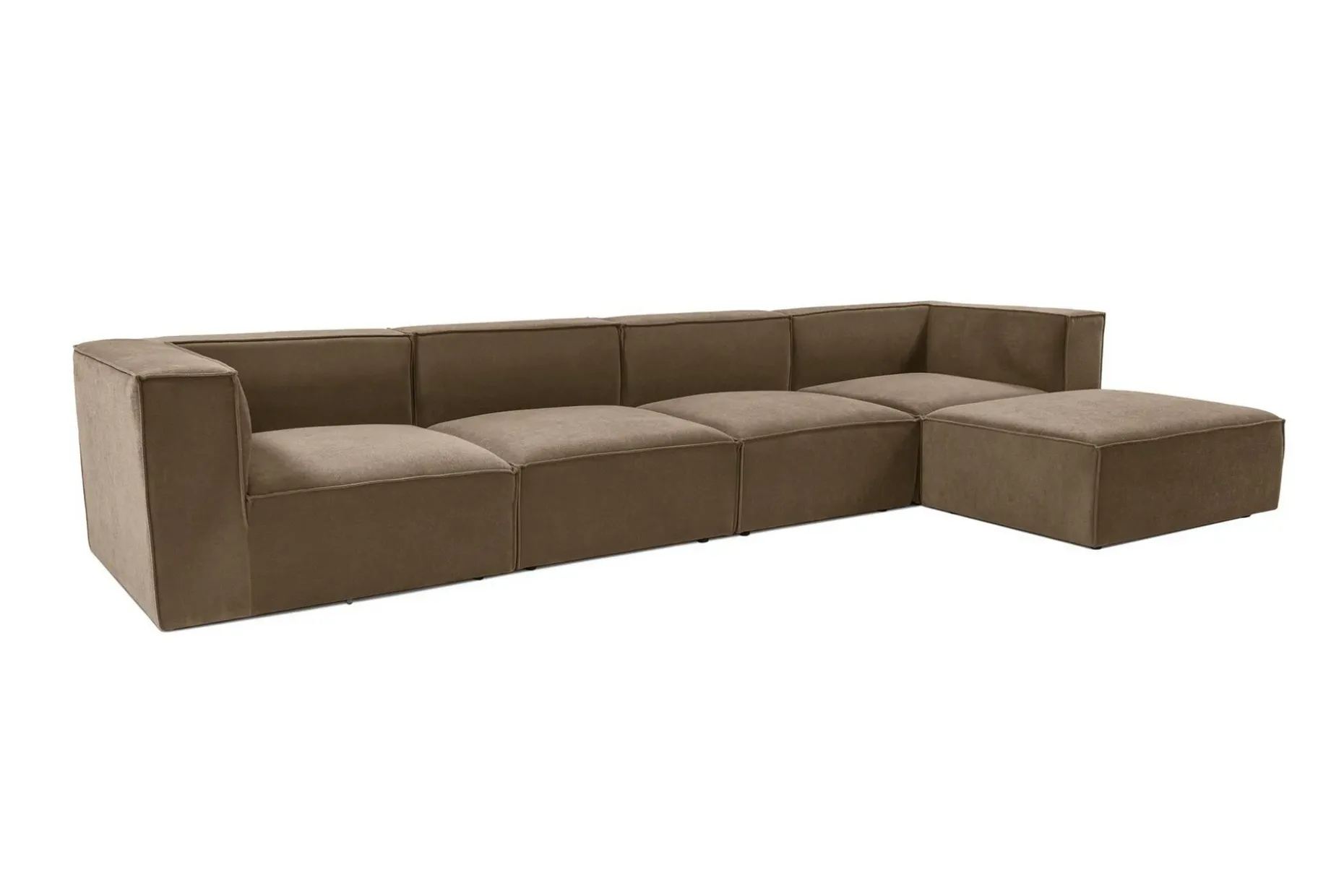 Gregor Sofa med Sjeselong 4-seter