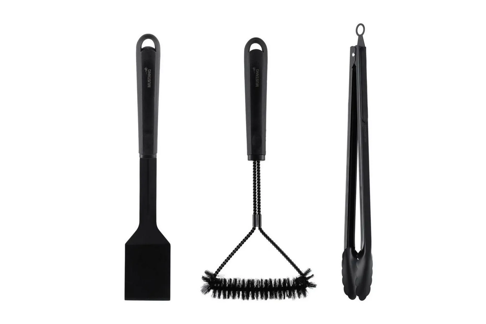 Grillverktøysett Mustang Black Line 3 Deler