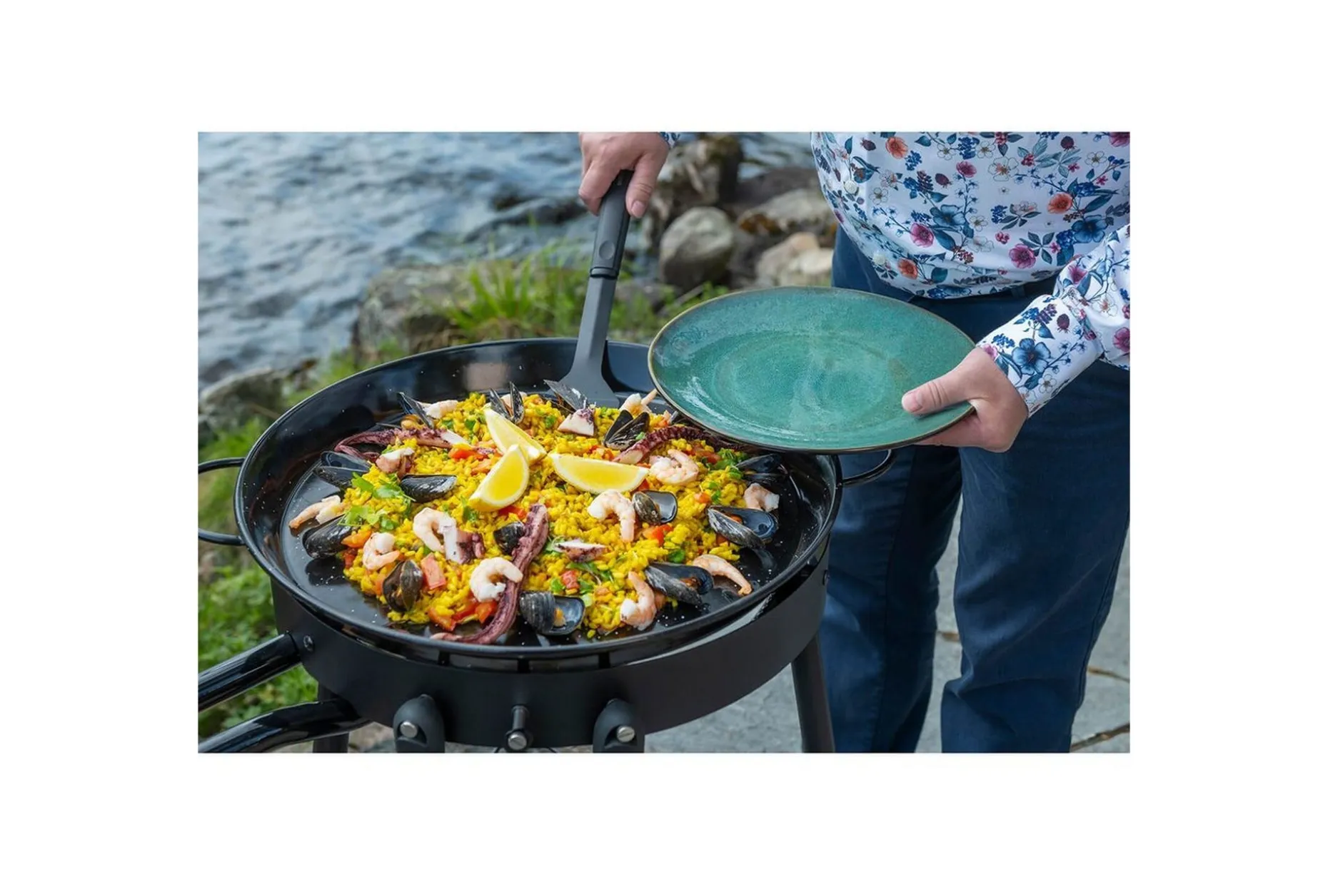 Grillverktøysett Mustang Black Line 3 Deler