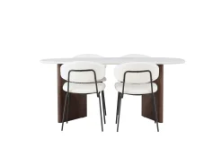 Grönvik Matgruppe 180 cm Oval med 4 Chico Stoler