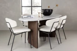 Grönvik Matgruppe 180 cm Oval med 4 Chico Stoler