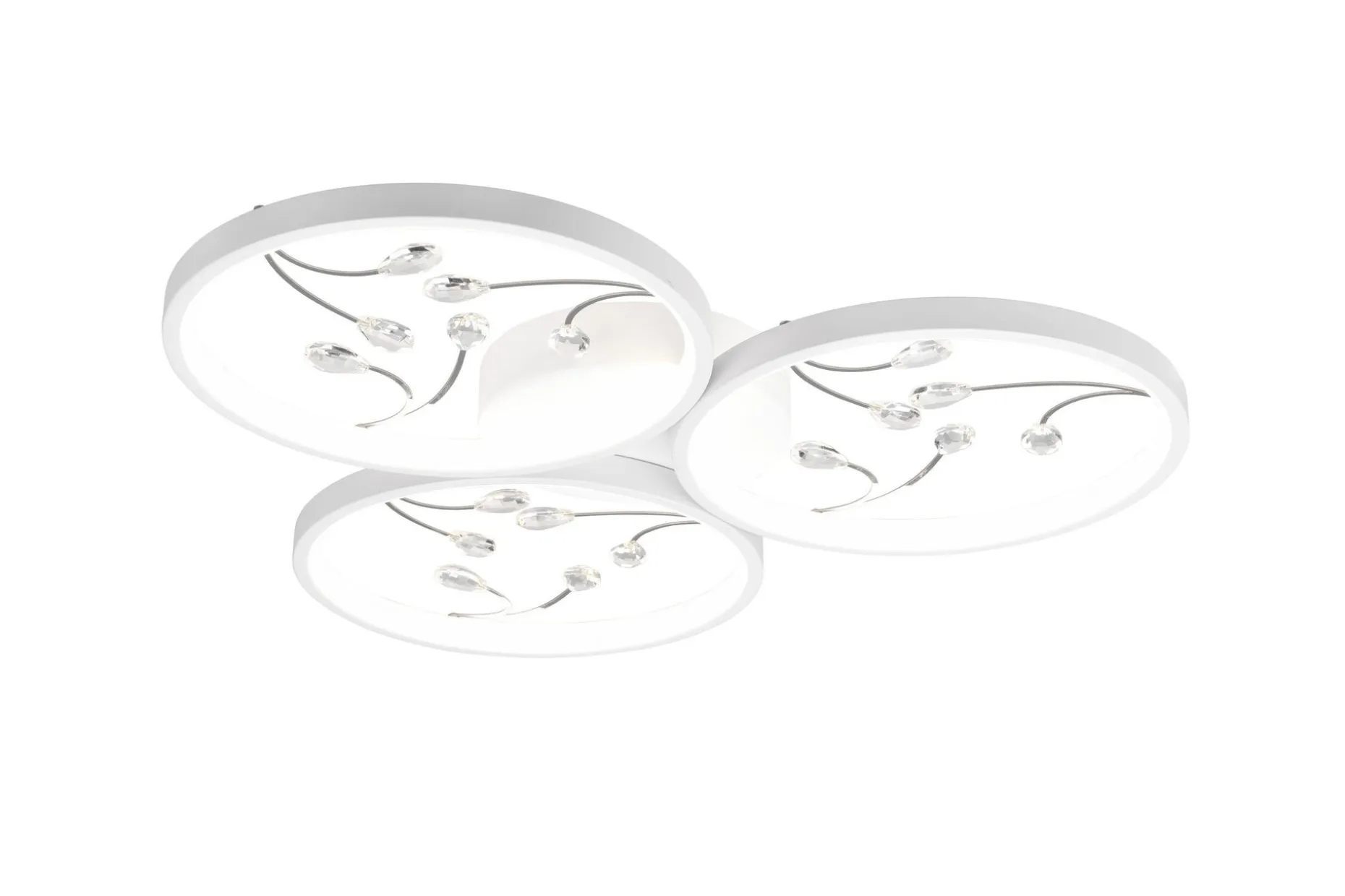 Groovy LED-Taklampe 3-os Matthvit/Krom
