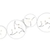 Groovy LED-Taklampe 4-os Matthvit/Krom