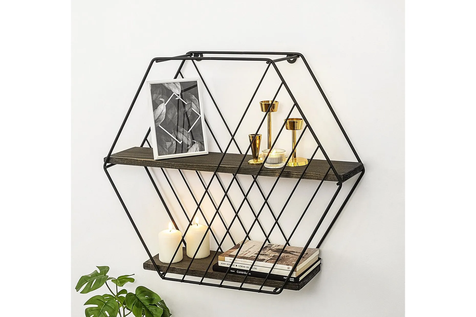 Gullugso Vegghylle 15x60 cm 2- pk
