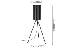 Gulvlampe Utendørs Eglo Ladunara