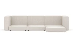Hagblom 4-seters Divansofa med Oppbevaring Vendbar