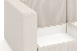 Hagblom 4-seters Divansofa med Oppbevaring Vendbar