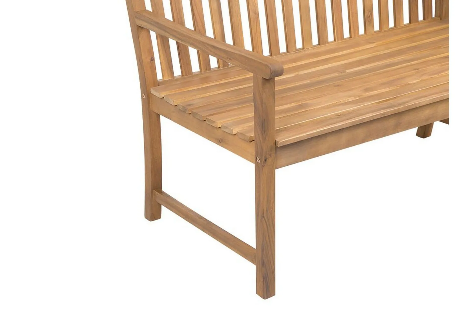 Hagebenk akasietre Lysebrun 180 cm VIVARA