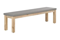 Hagebenk 160 cm grå OSTUNI