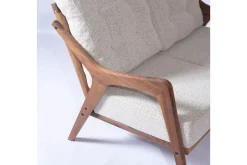 Hagebord- og stolsett (4 deler) Virella01 Krem