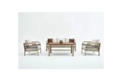 Hage loungesett Farra Beige