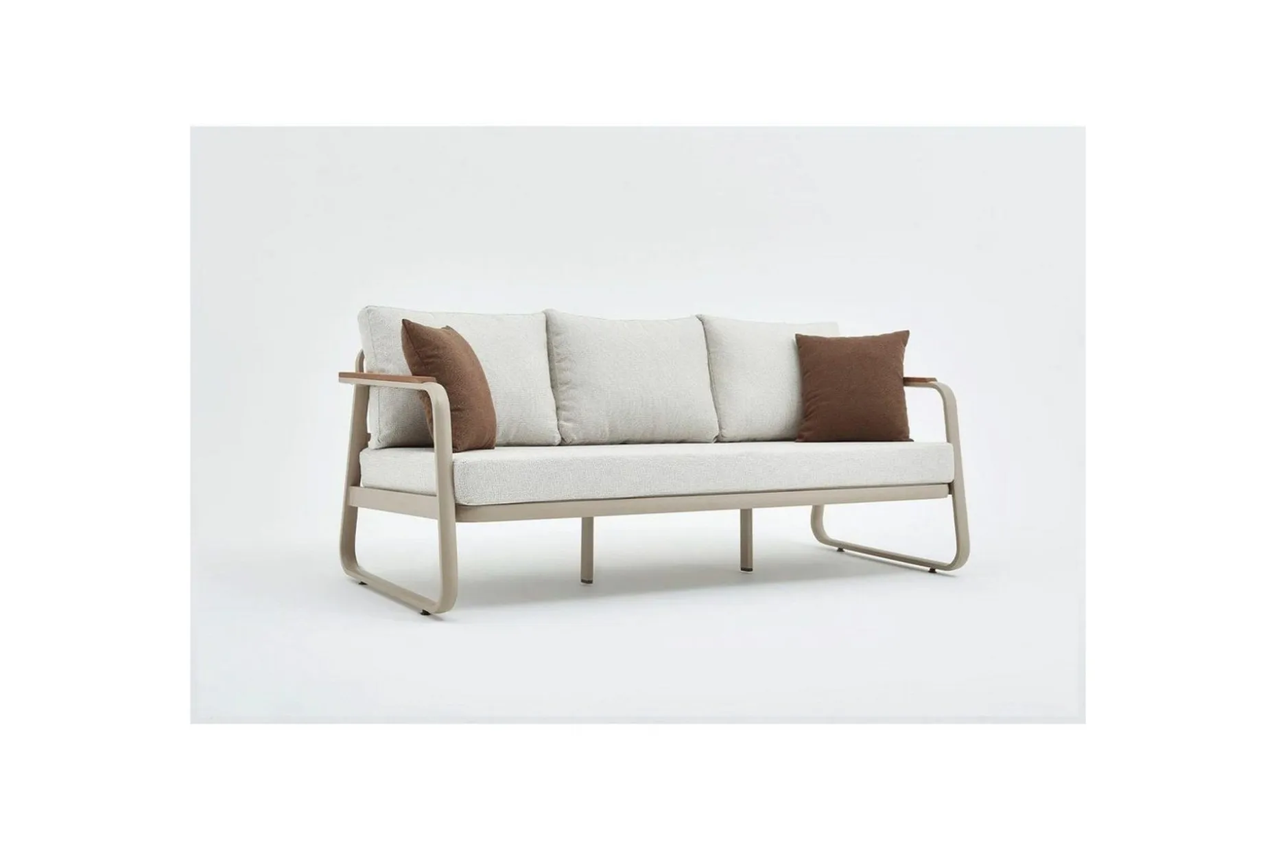 Hage loungesett Rio Beige