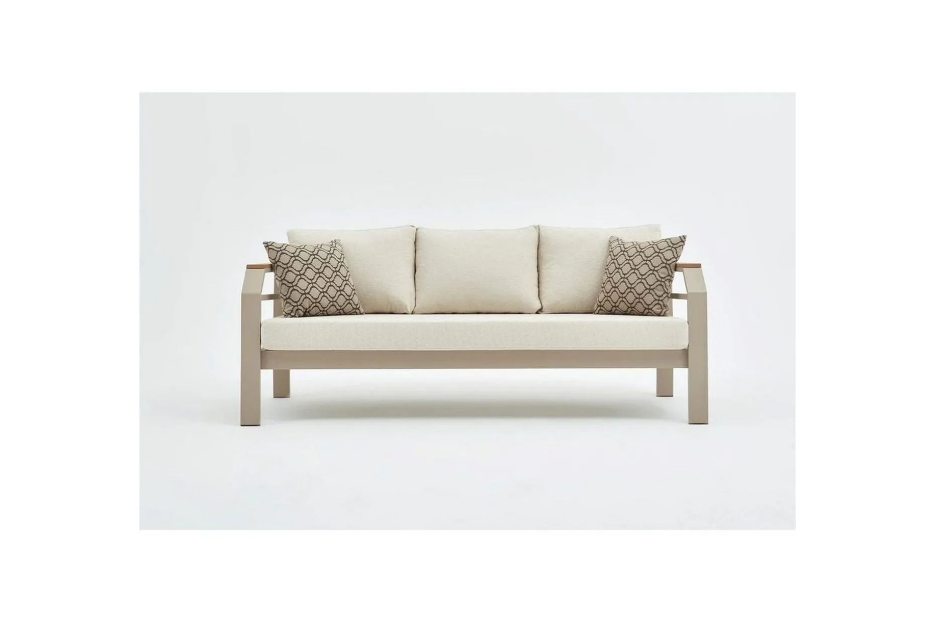 Hage loungesett Sudassento Beige