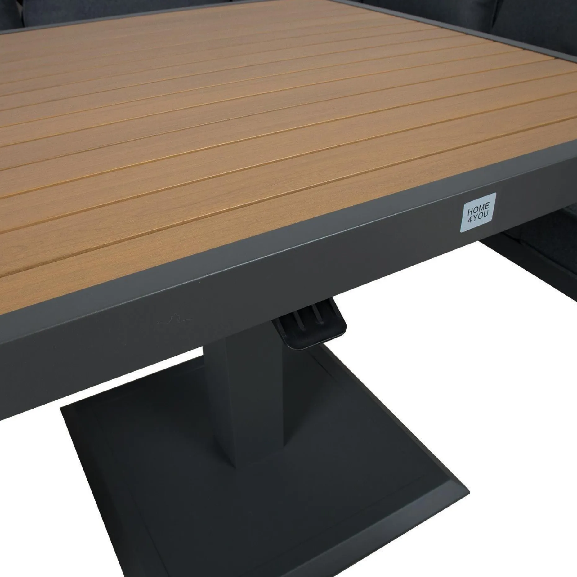 Hagemøbelsett HOME4YOU Parker Grey 4 deler