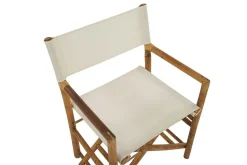 Hagestol 2 stk lyst tre / beige MOLISE