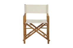 Hagestol 2 stk lyst tre / beige MOLISE