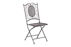 Hagestol 2 st svart BORMIO