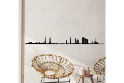 Hamburg Skyline Veggdekor