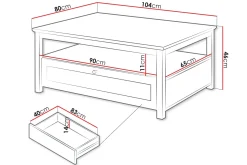 Hammerdal Sofabord 104 cm