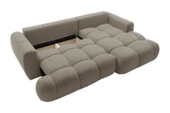 Handu Sovesofa med Sjeselong 3-seter i Bouclé