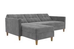 Hartford 3-sits Divansovesofa Grå