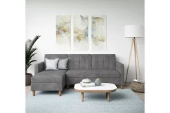 Hartford 3-sits Divansovesofa Grå