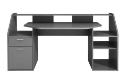 Harvilchuck Skrivebord med Oppbevaringshyller + Skuff + Skap