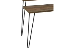 Haven Skrivebord 114 cm med Oppbevaringshylle Valnøttsbrun/S