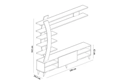Hejde TV-Benk 180 cm