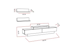 Hejde TV-Benk 180 cm